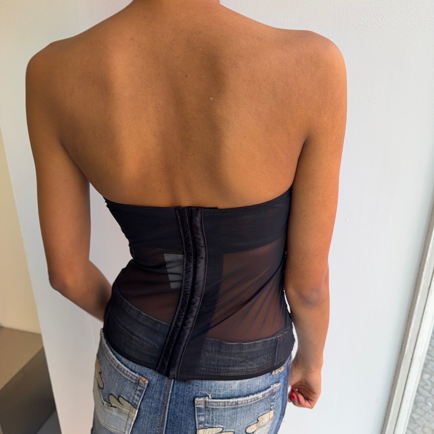 Sequin Corset Top