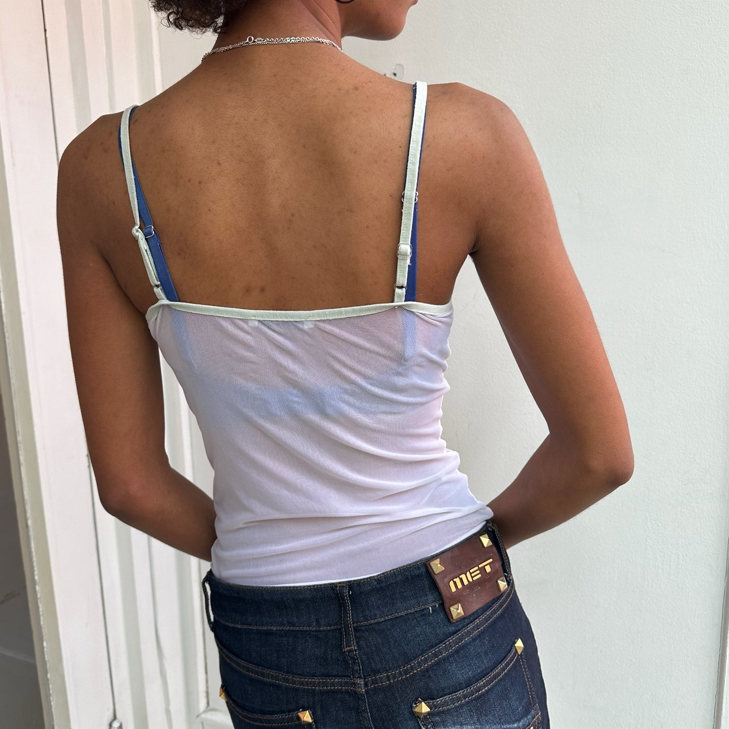 Weißes Top