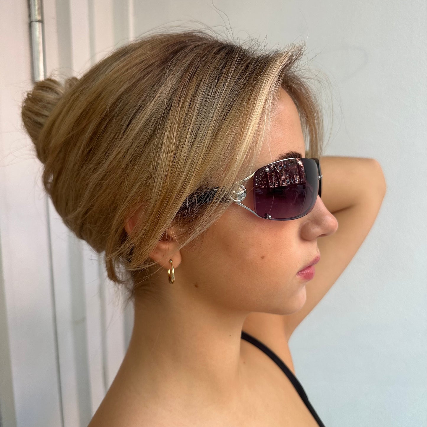 Lila Sonnenbrille