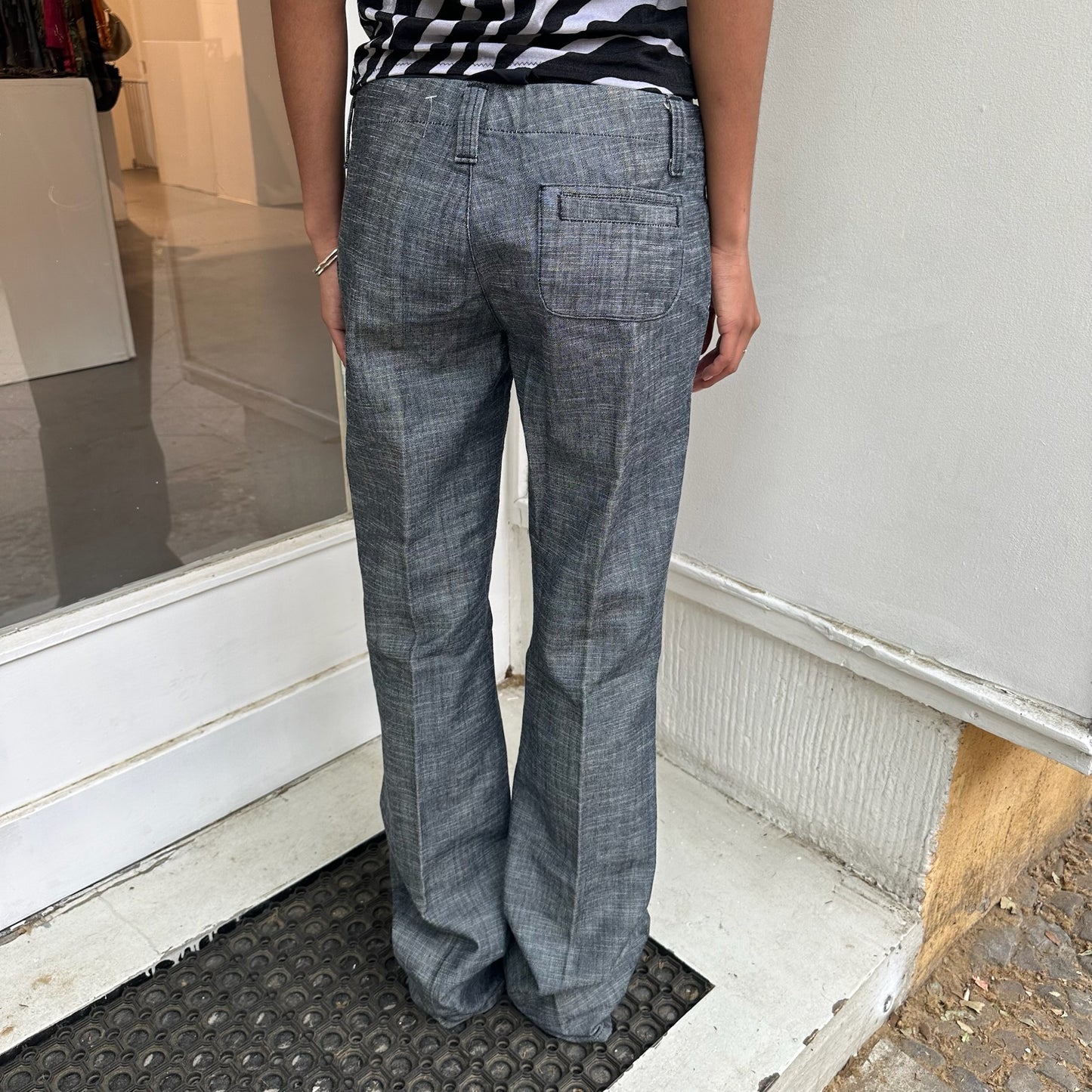 Grey y2k jeans
