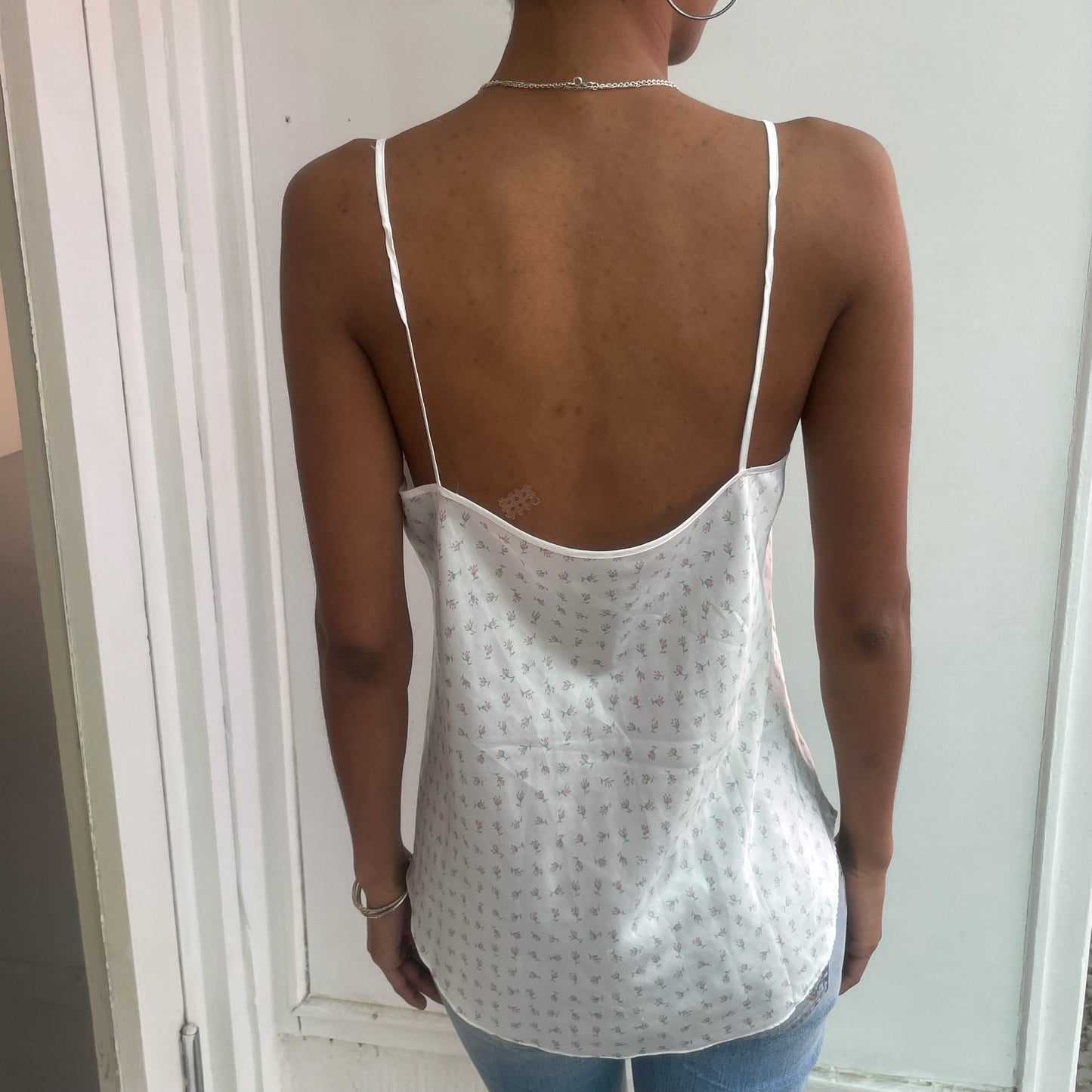 White cami top