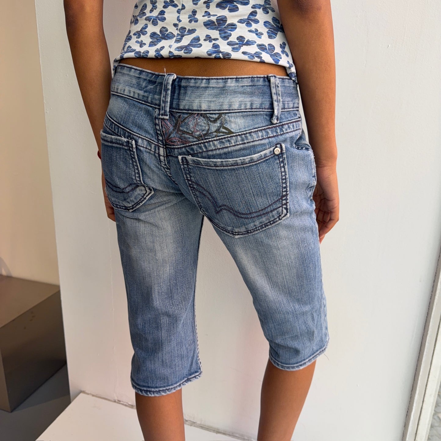 Denim Capris