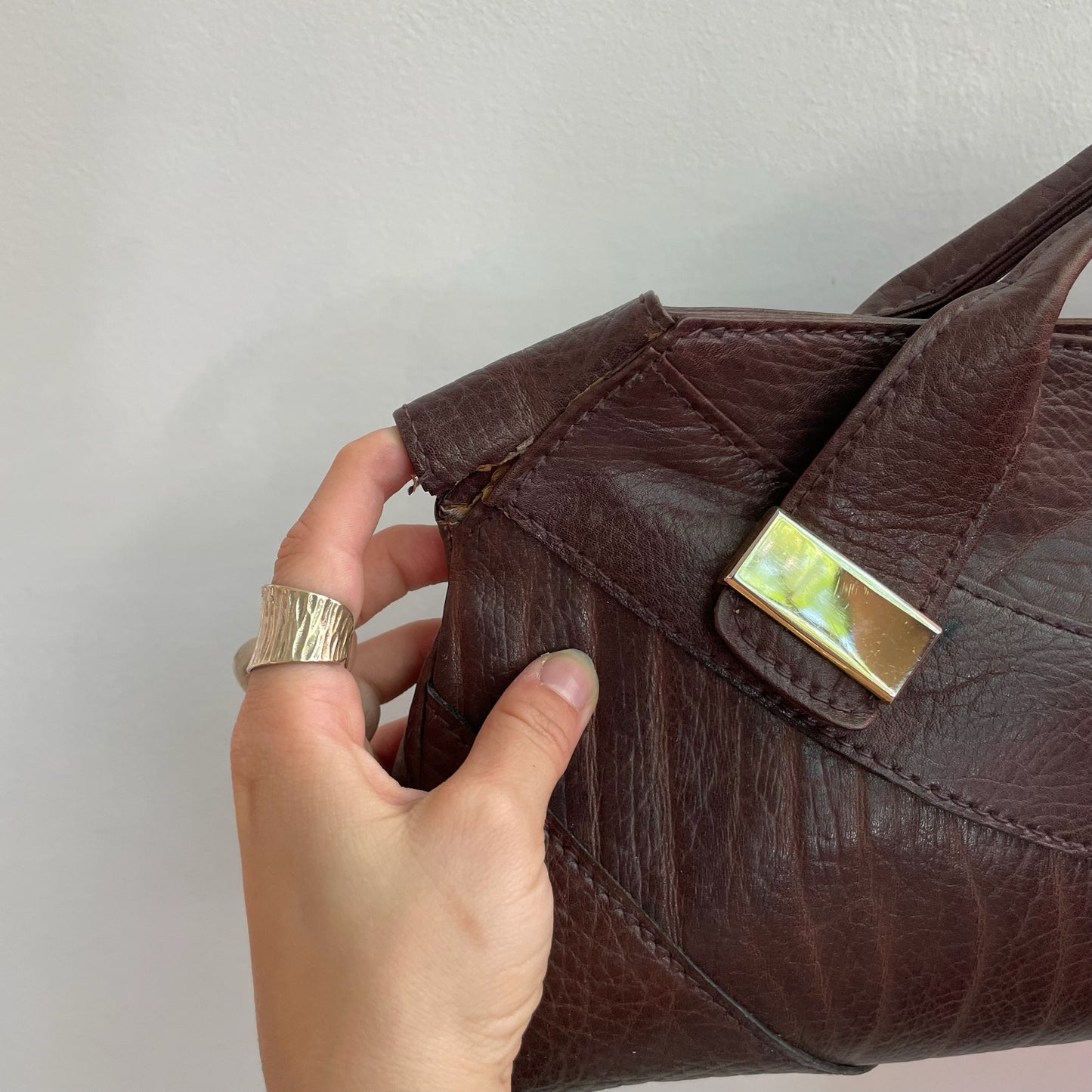 Ledertasche
