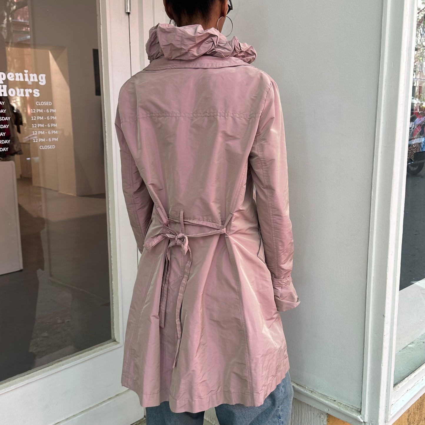 Pink coat