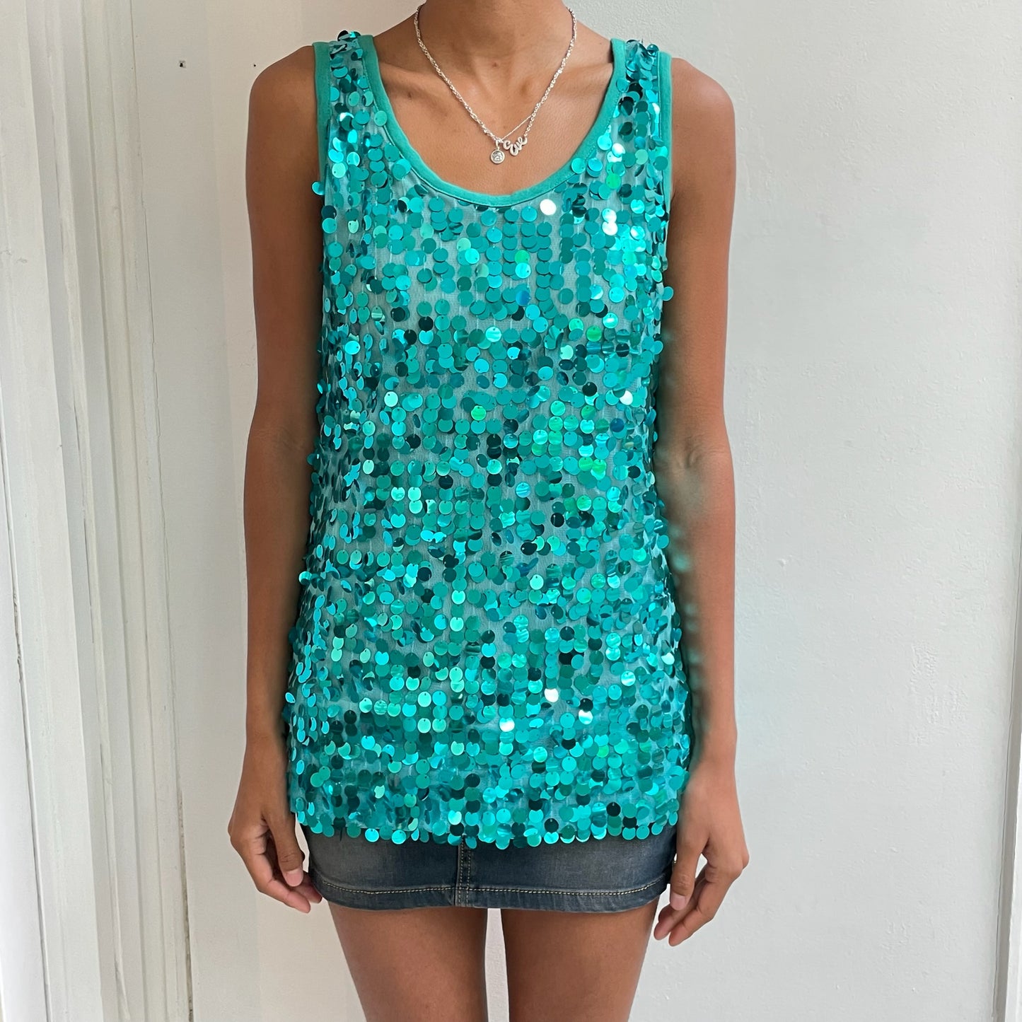 Pailletten Top