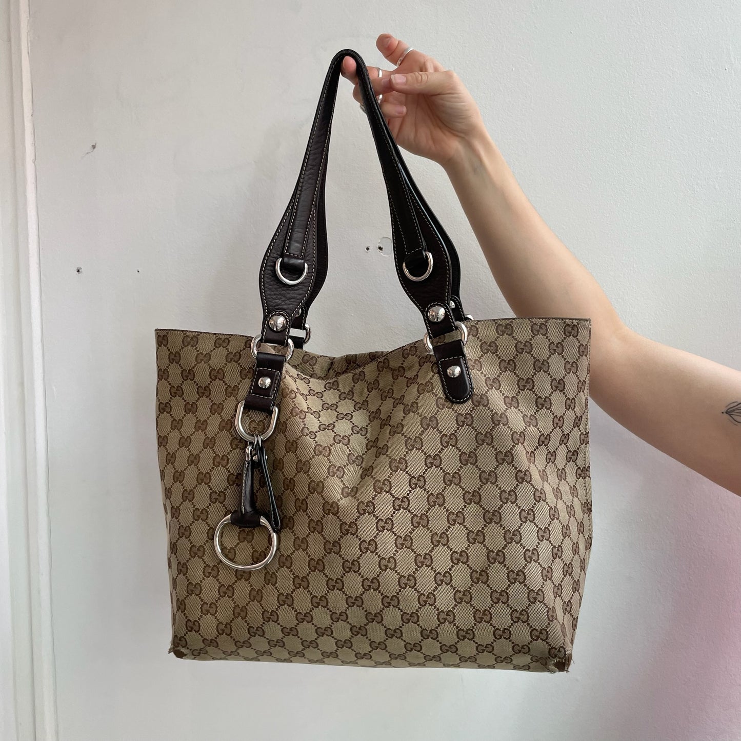 Vintage Gucci Britt Tote