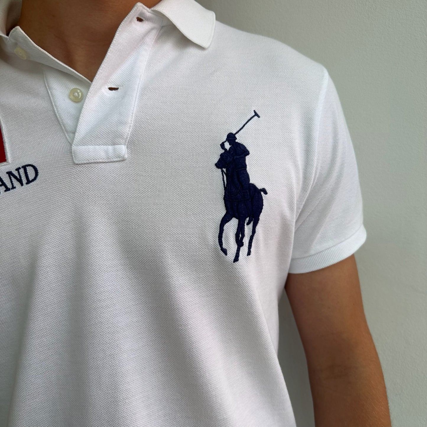 Weißes Ralph Lauren Polo
