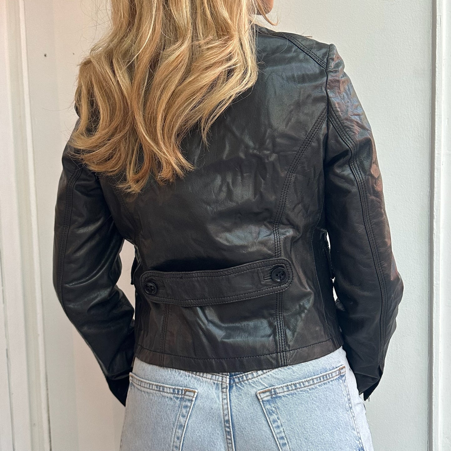 Lederjacke
