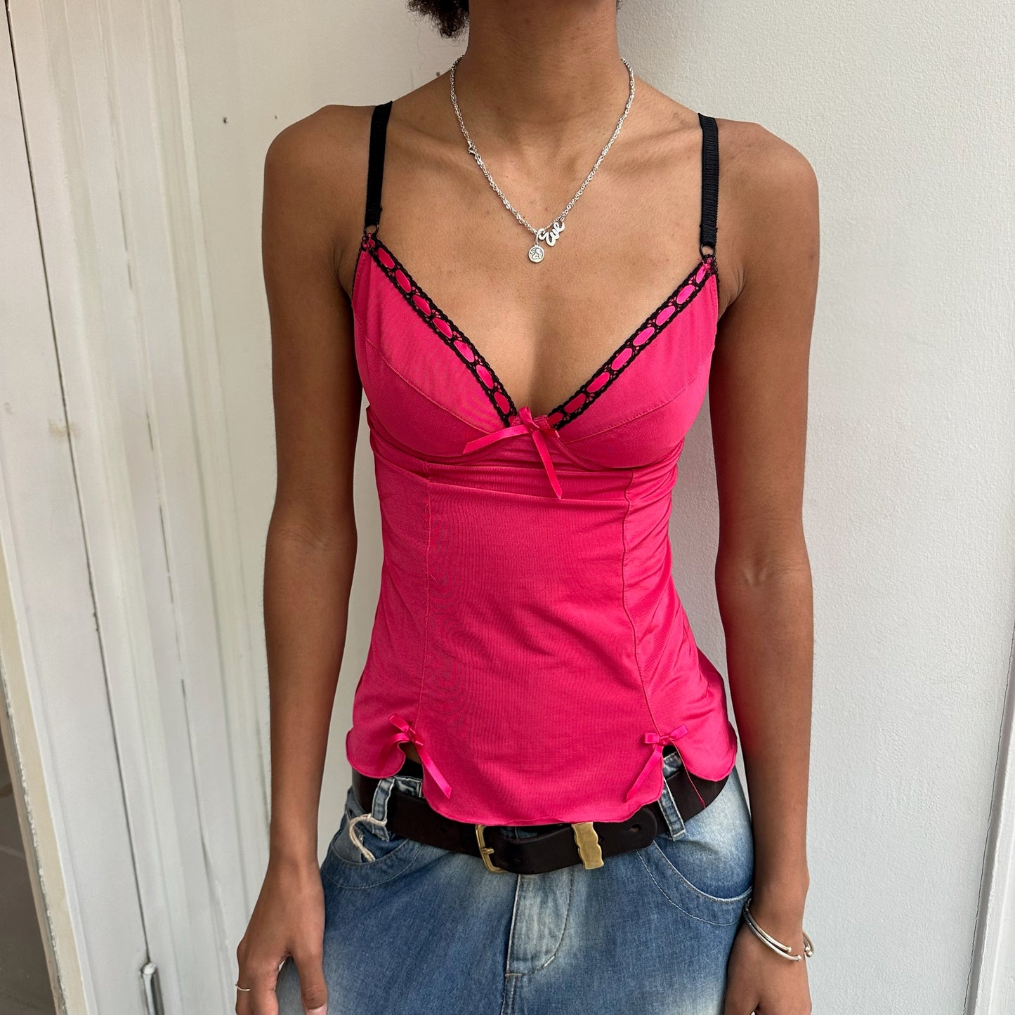 Pink cami