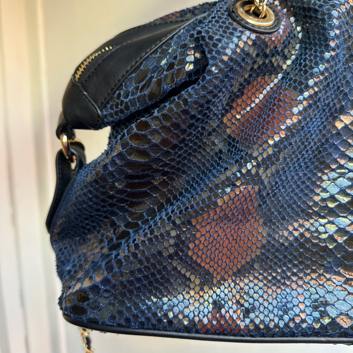 Sequinned Shoulder Bag