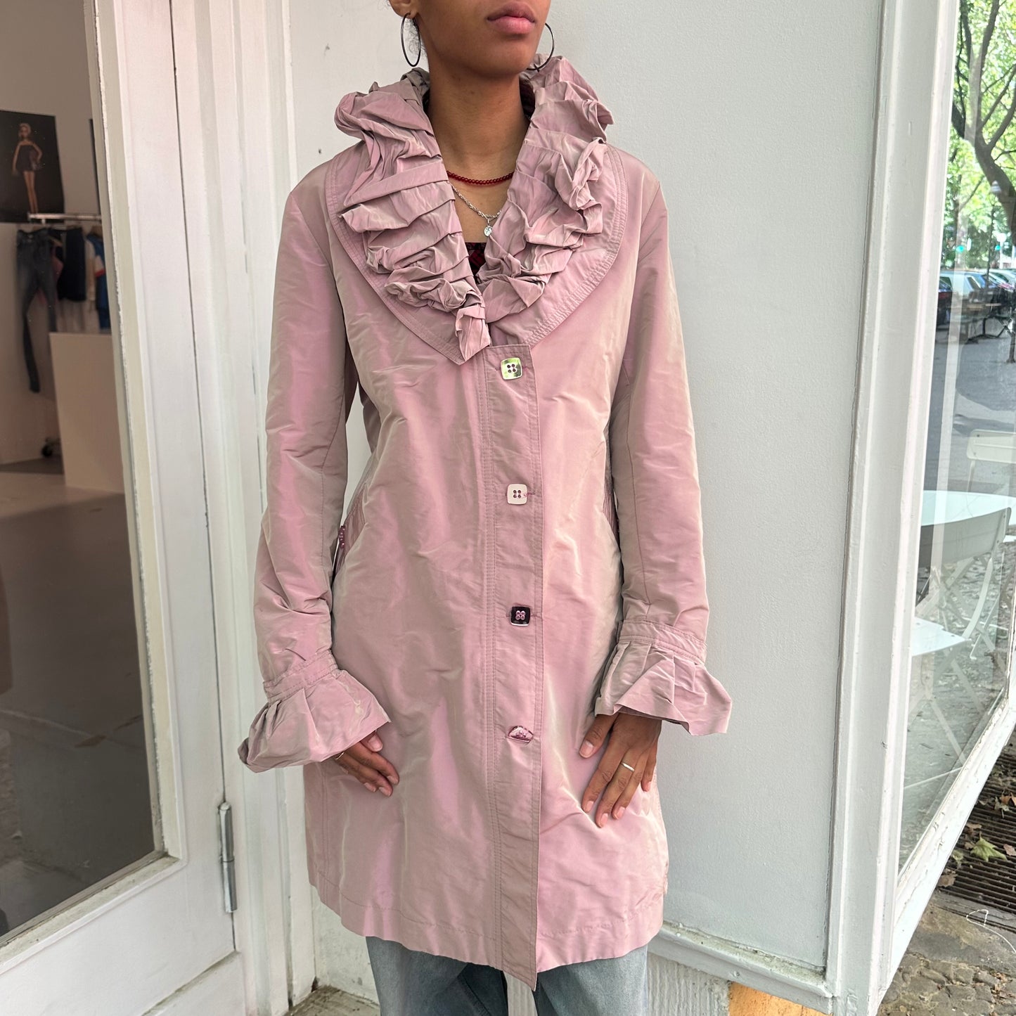Pink coat