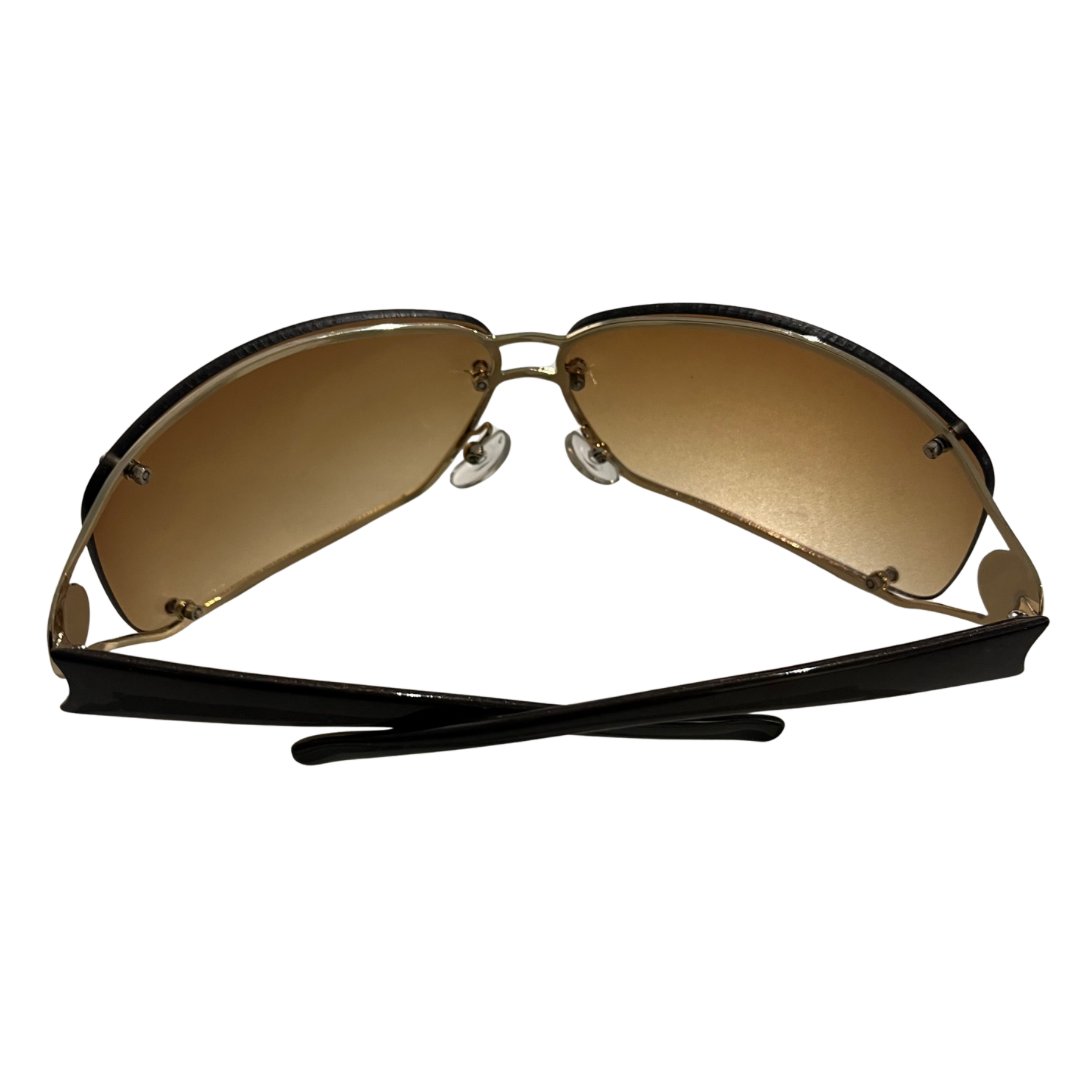 Braune Sonnenbrille