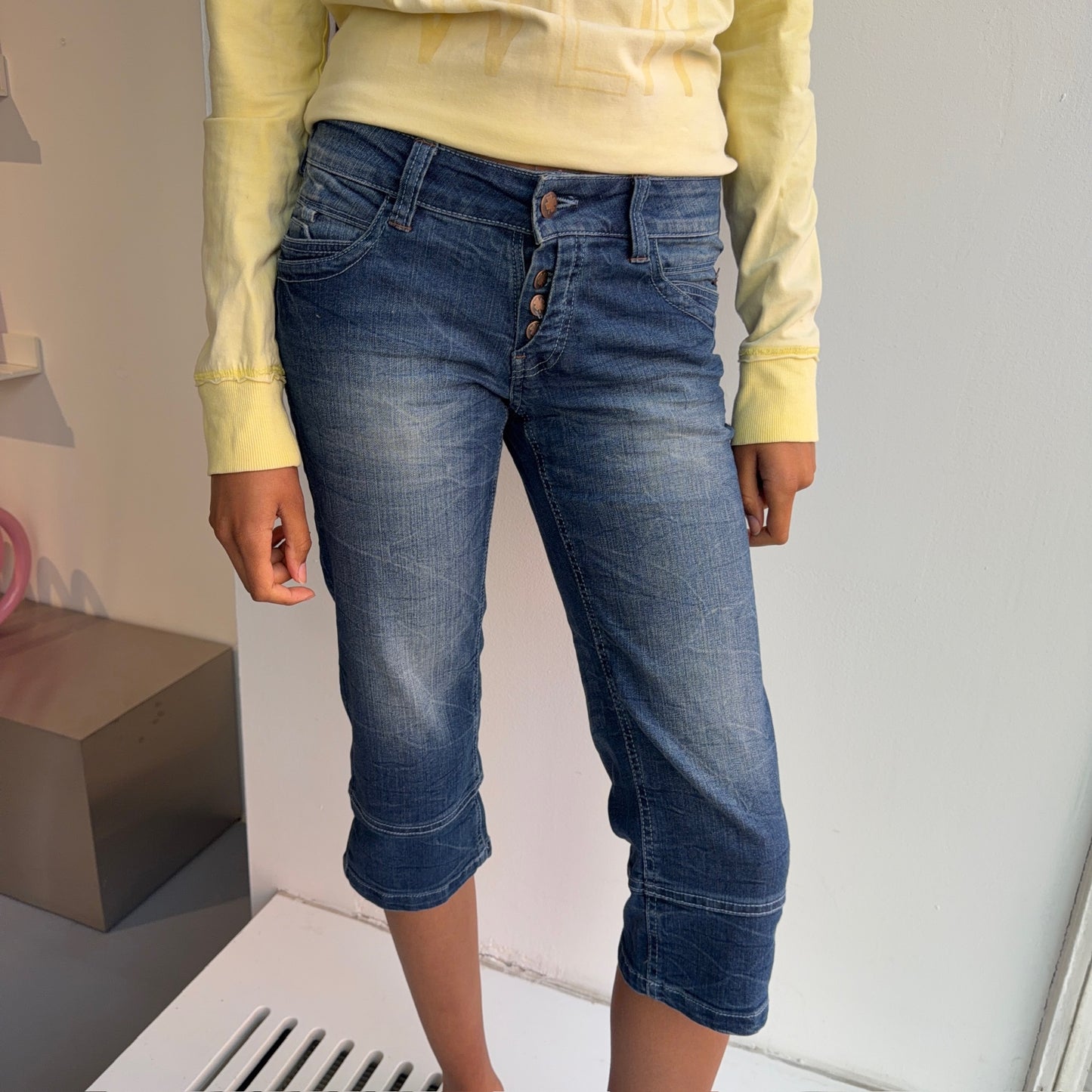 Denim Capris