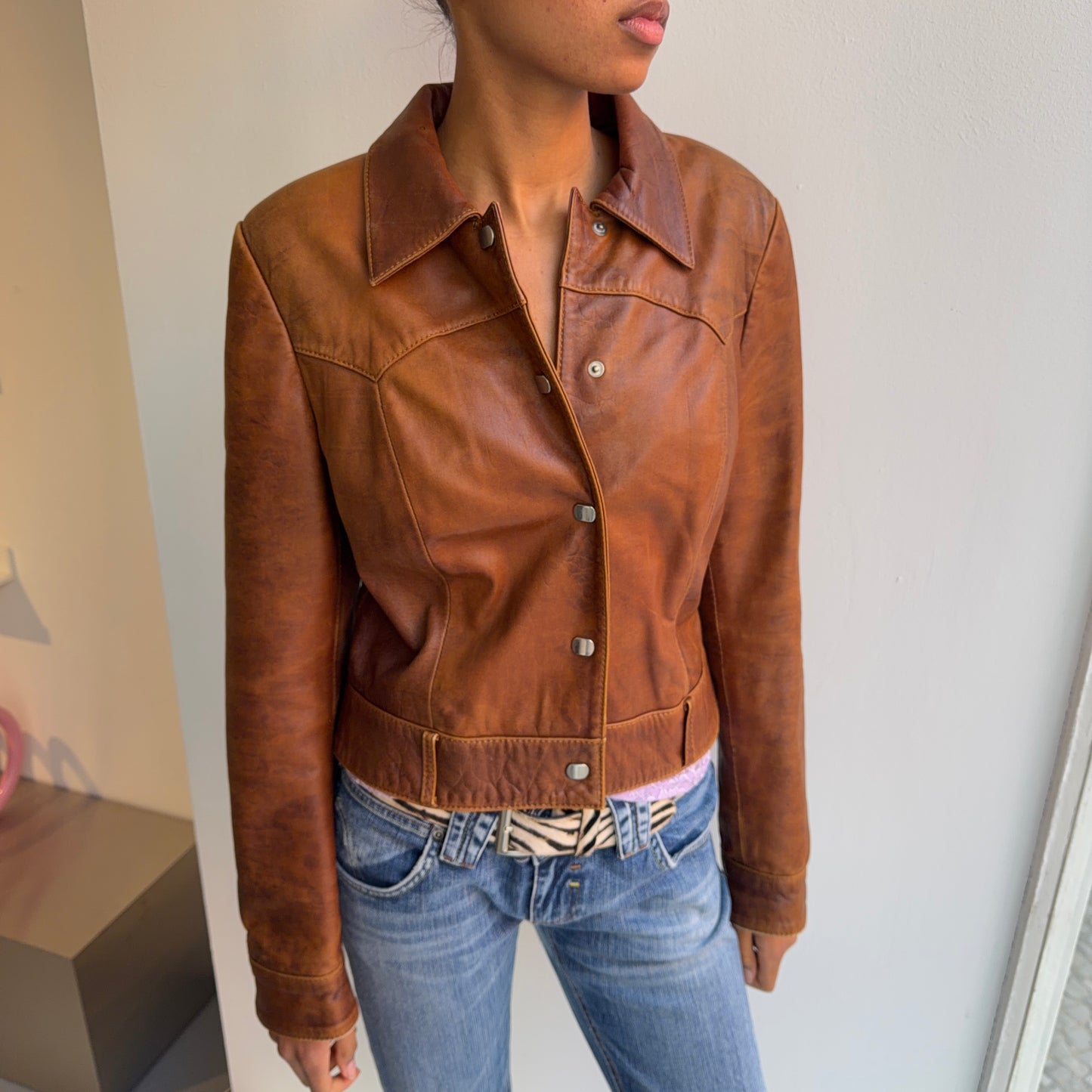 Brown Leather Jacket
