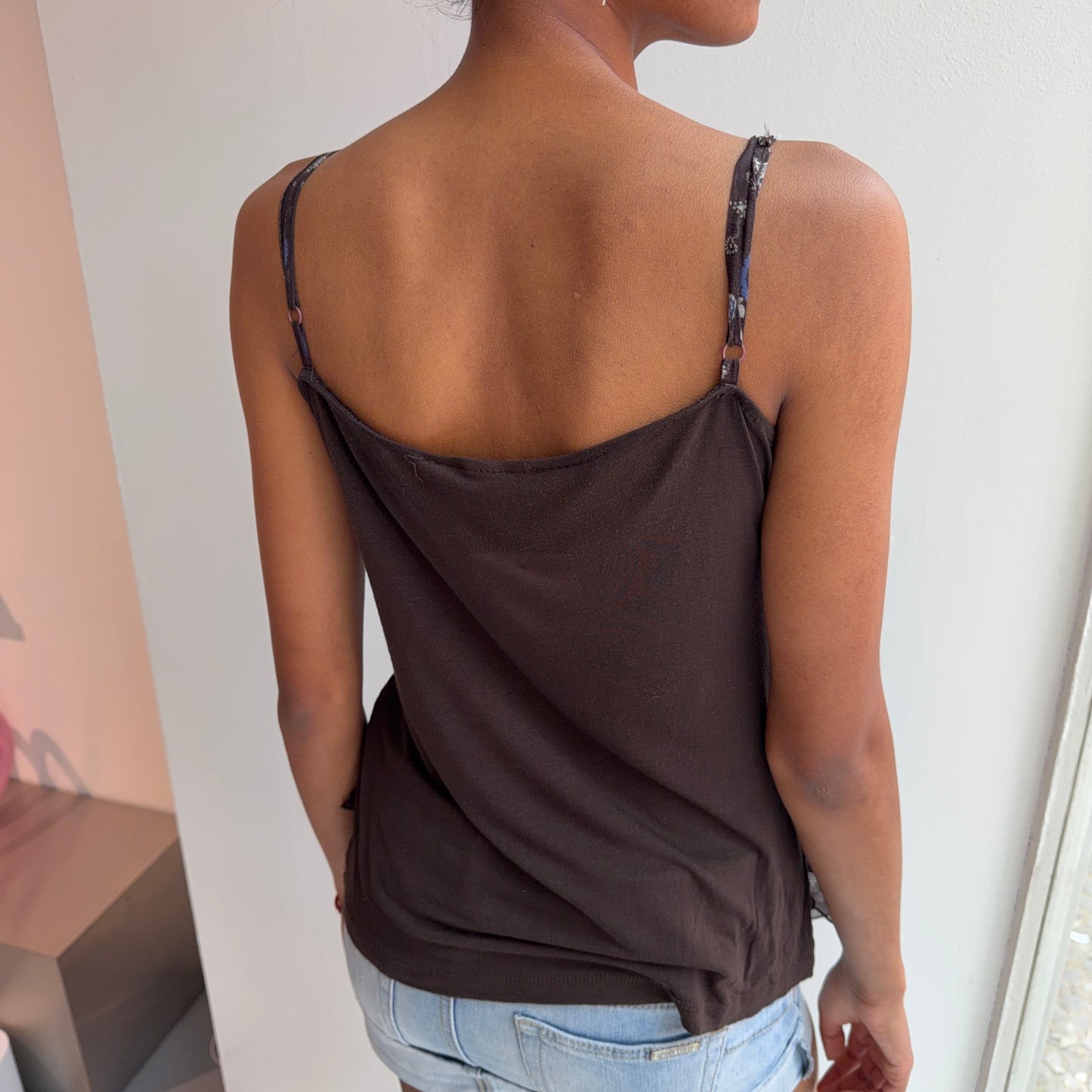 Brown Boho Cami