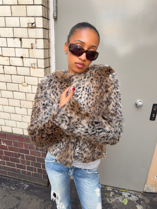 Leo Print Jacket