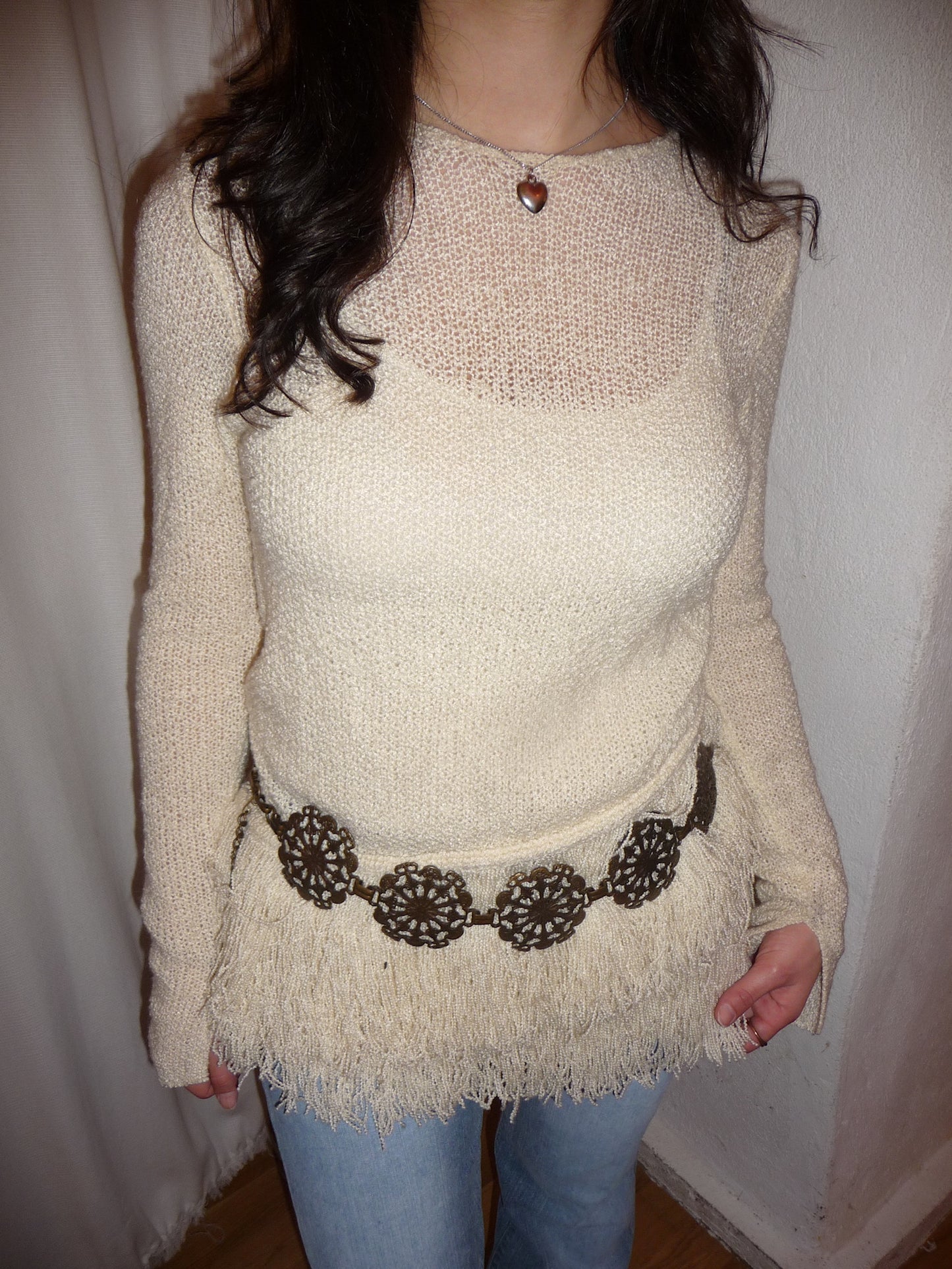 Fransen Pullover