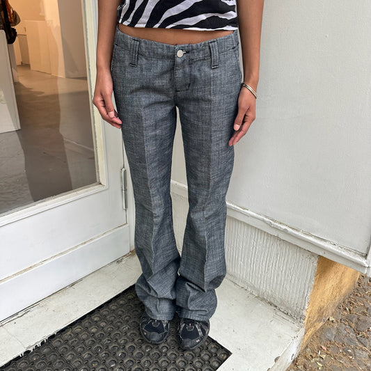 Graue y2k Jeans