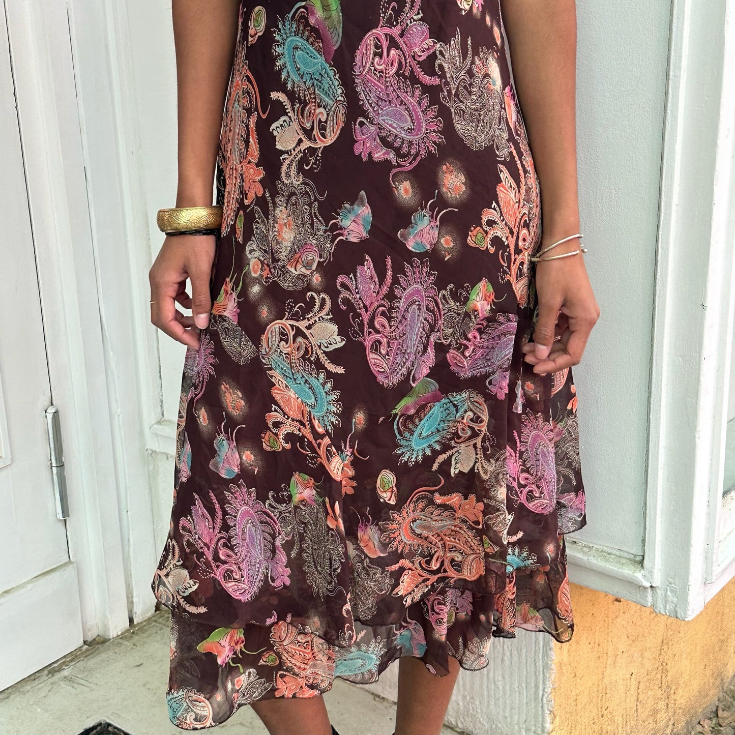 Braunes Kleid