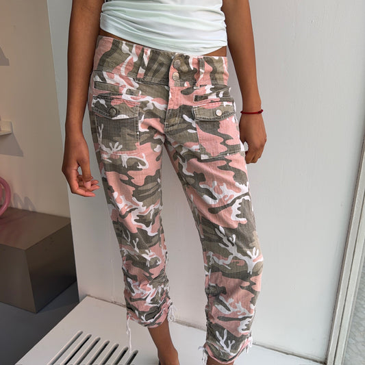 Camouflage Capris