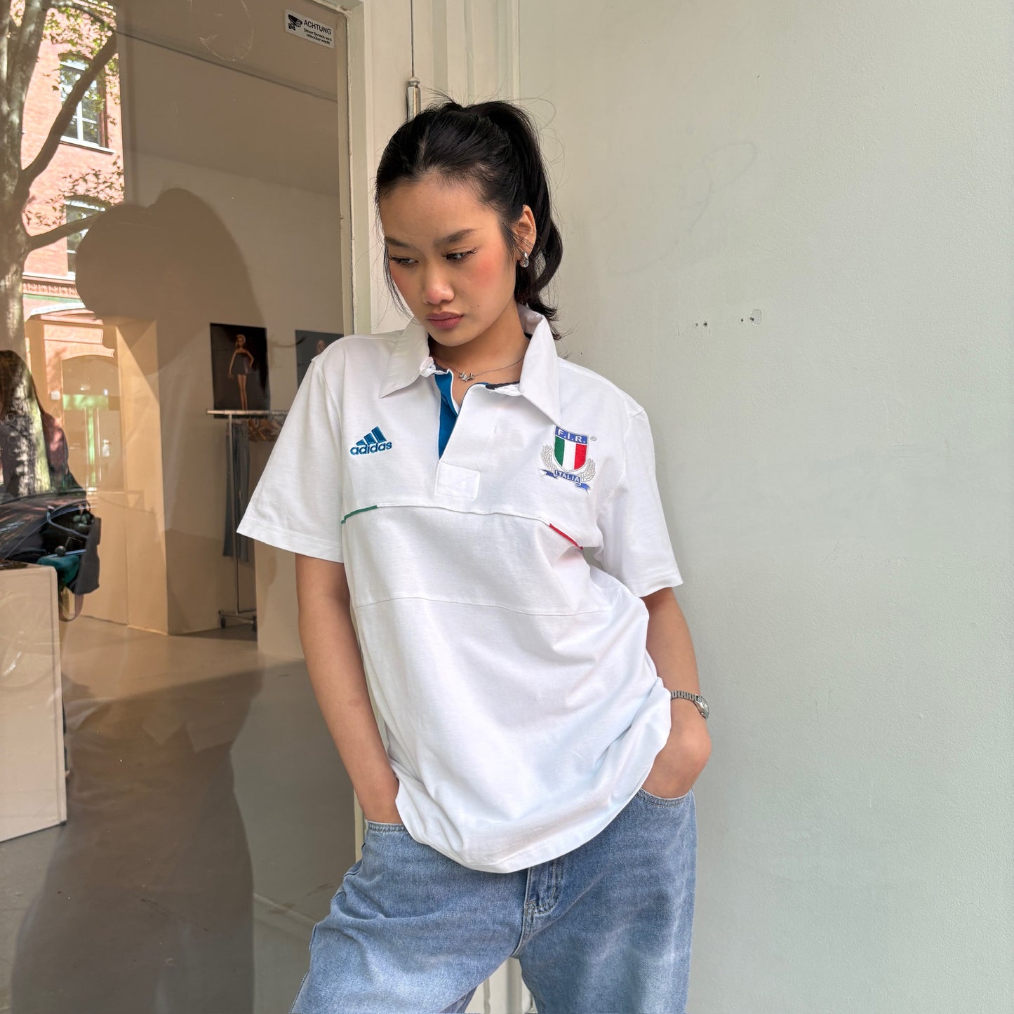 Adidas Italia Polo T-Shirt