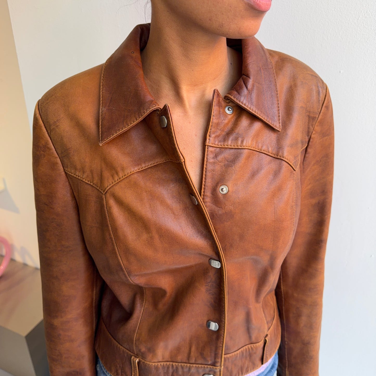 Brown Leather Jacket
