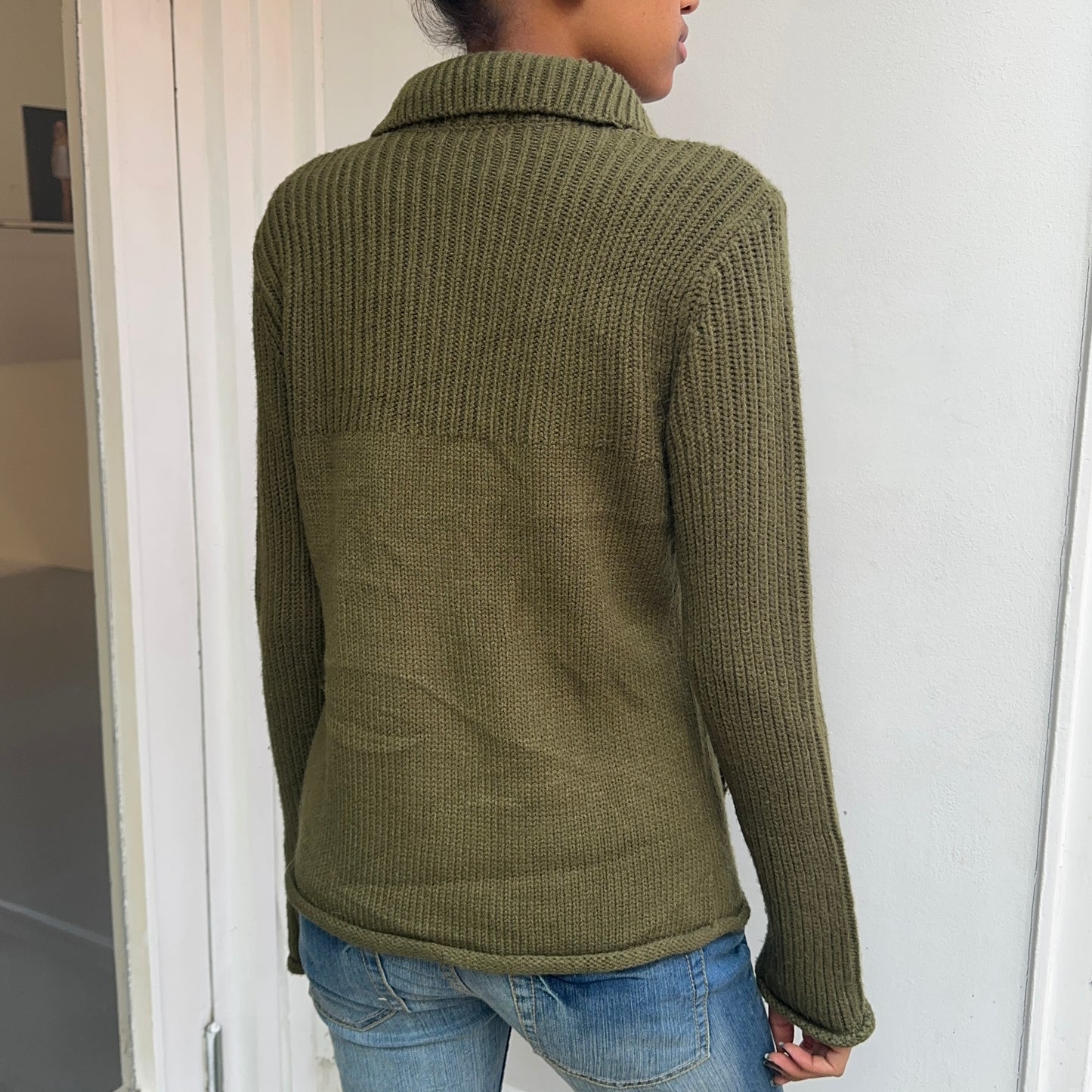 Green Cardigan
