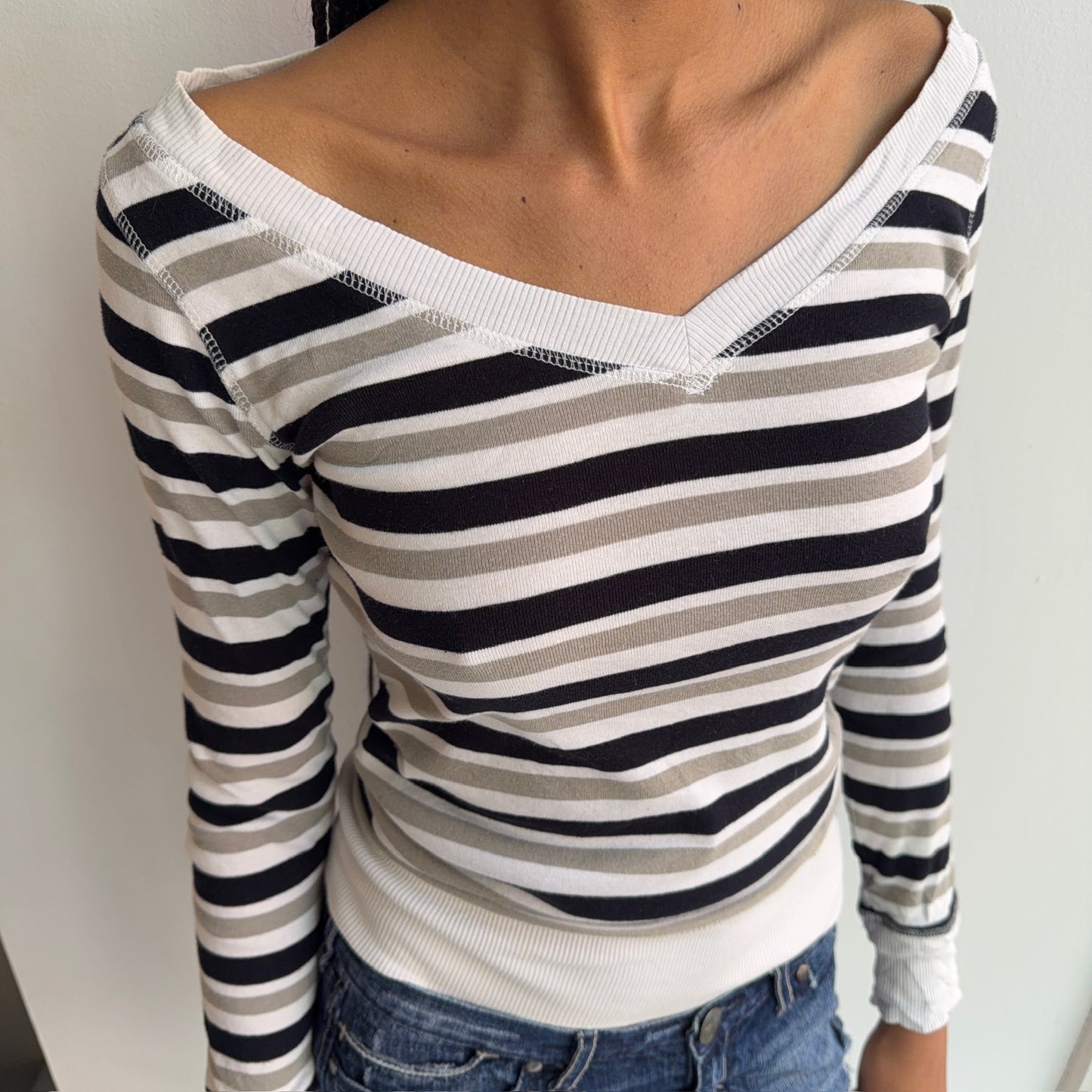 Striped Longsleeve Top