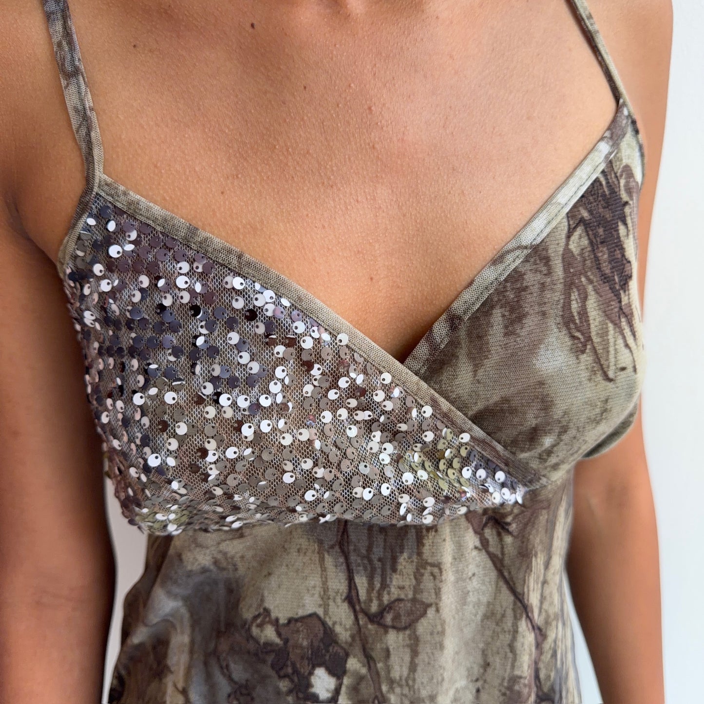 Sequinned Cami