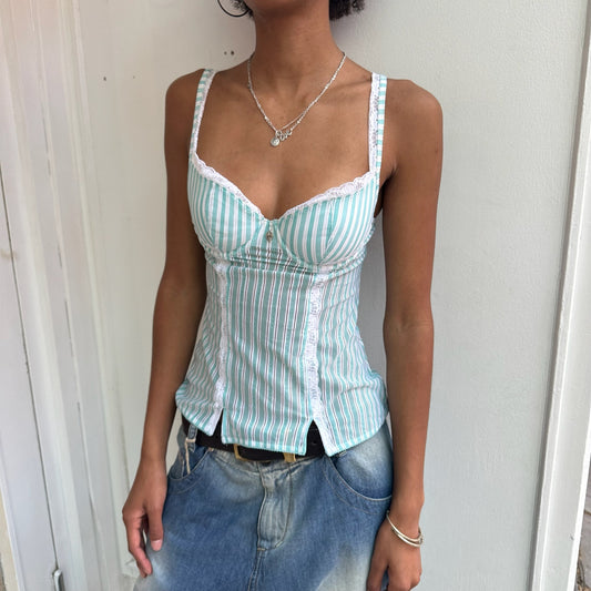 Blaues Cami