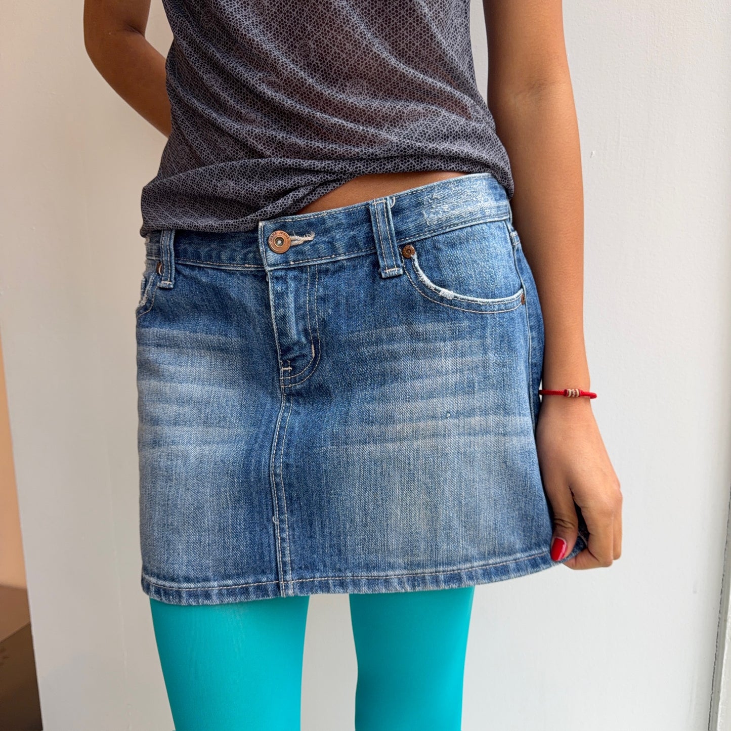 y2k Denim Skirt