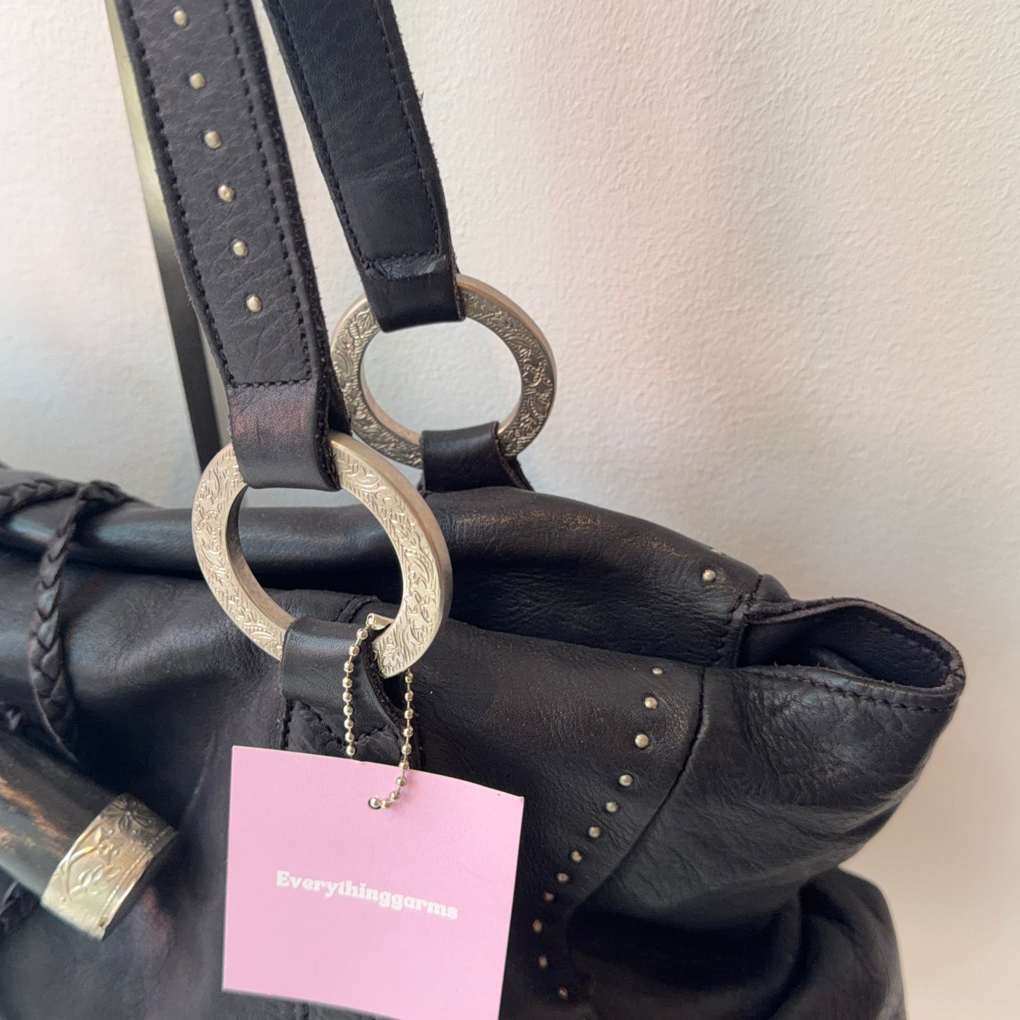 Black Leather Bag