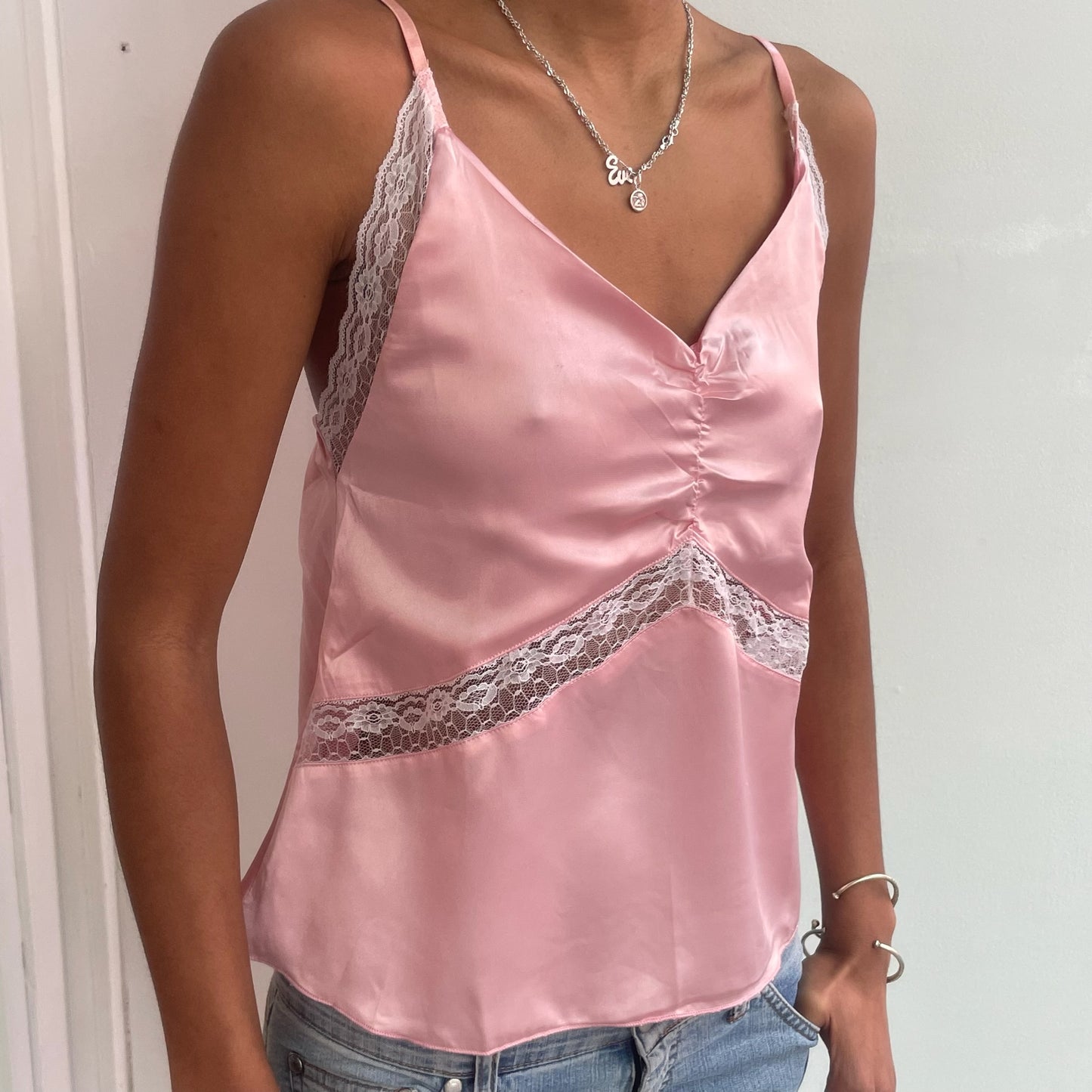 Cami top with lace