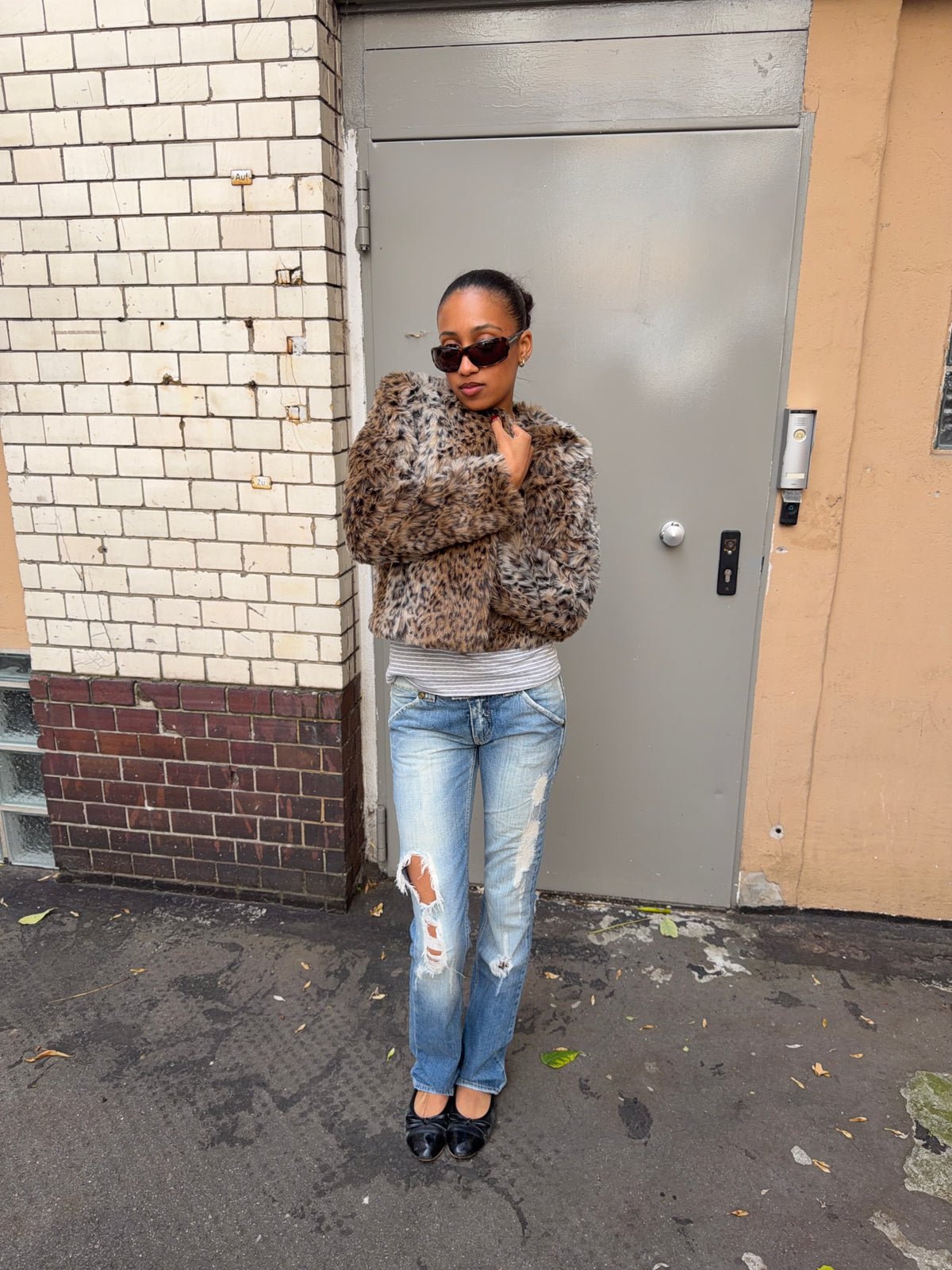 Leo Print Jacket