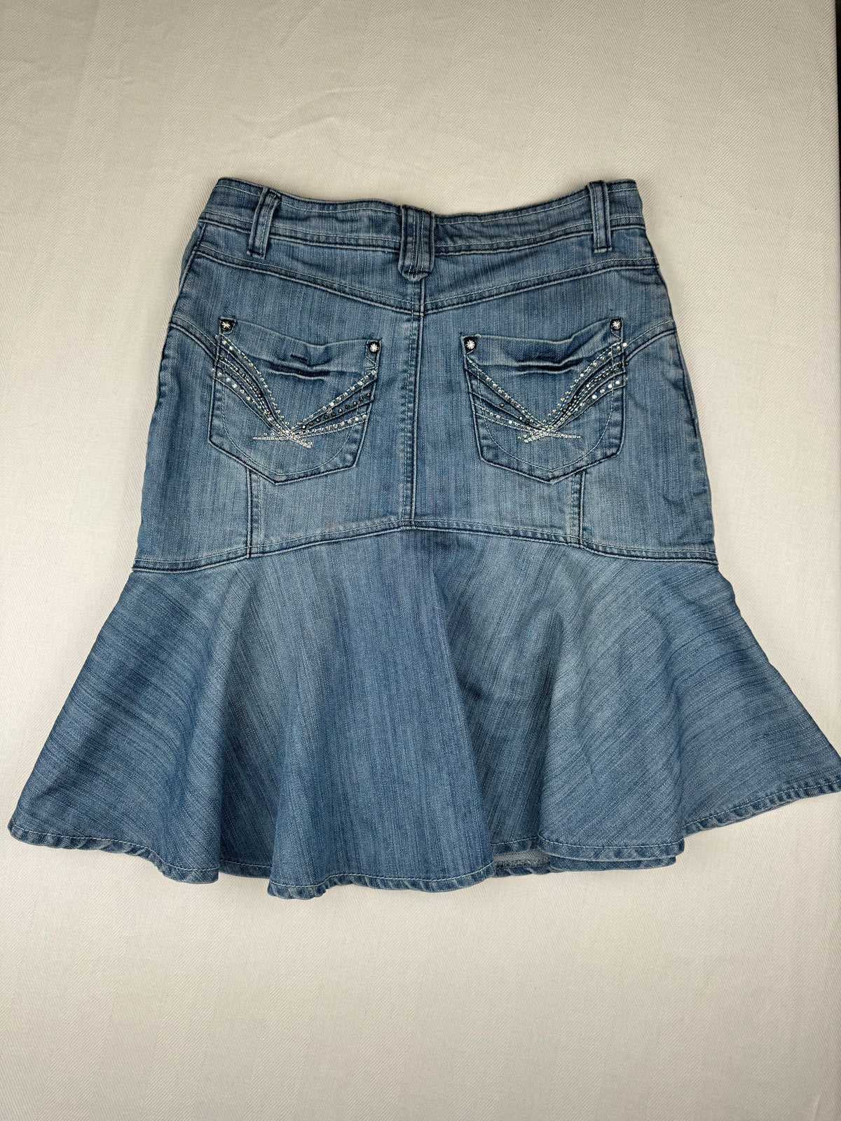Denim midi Skirt