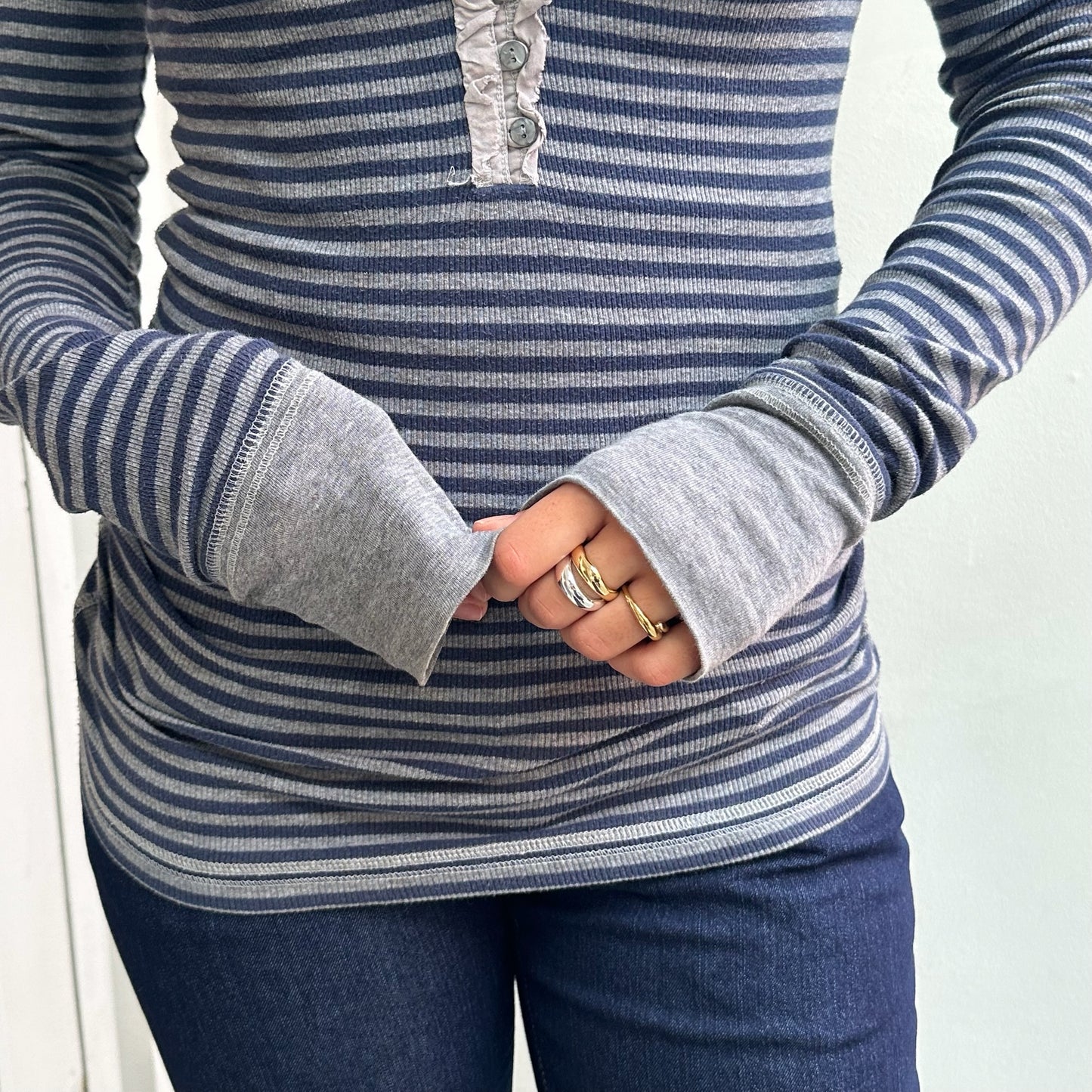 langärmiges Abercrombie & Fitch Top