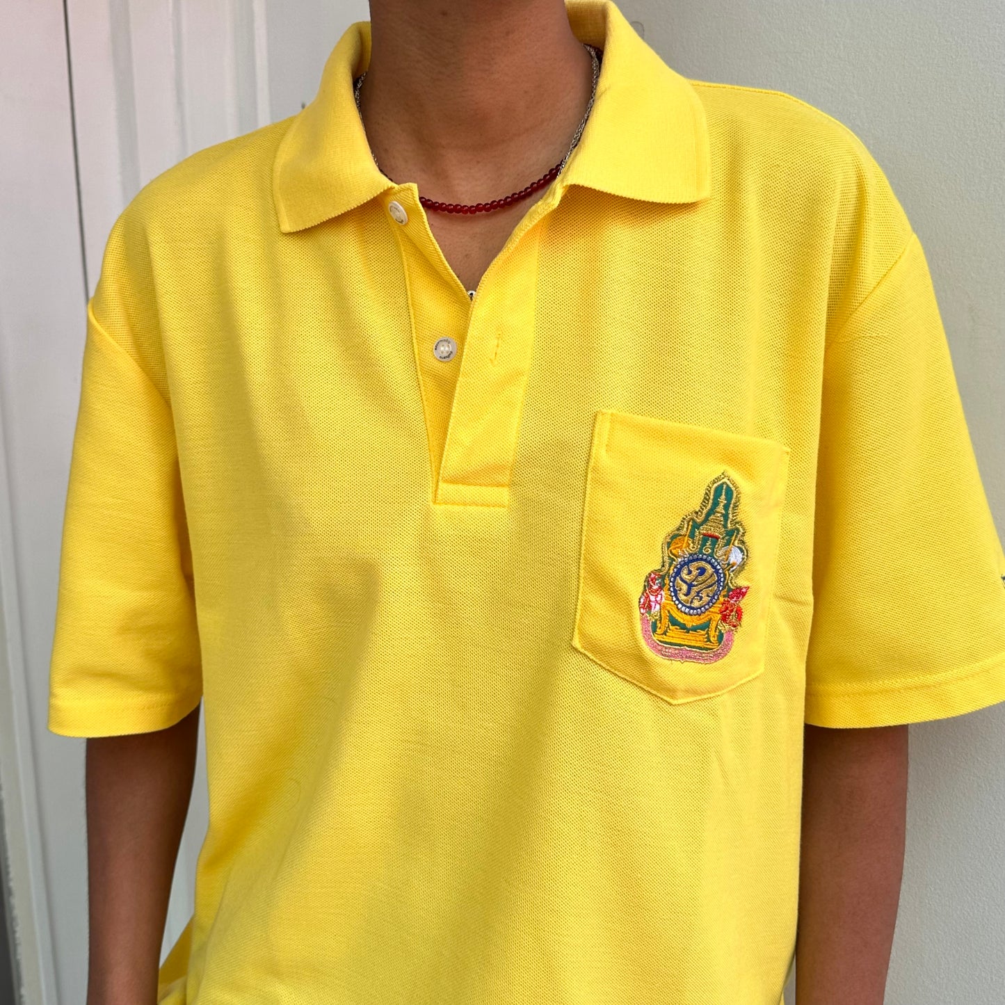 Gelbes Polo T-Shirt