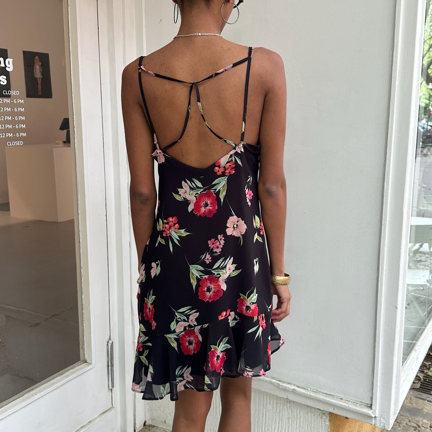 Kleid mit Blumenmuster
