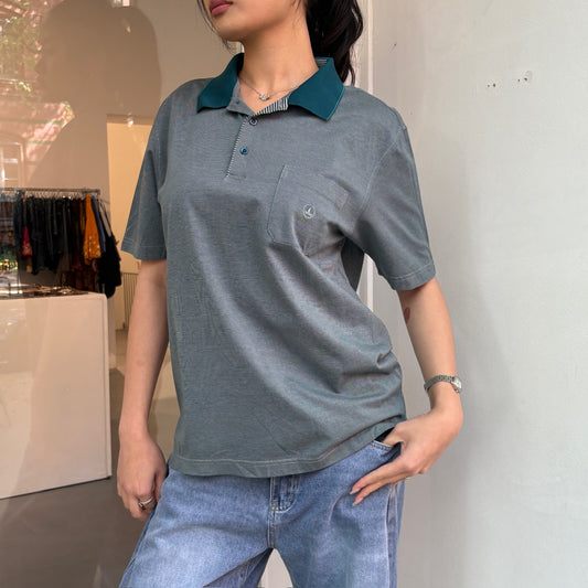 Grünes Polo T-Shirt