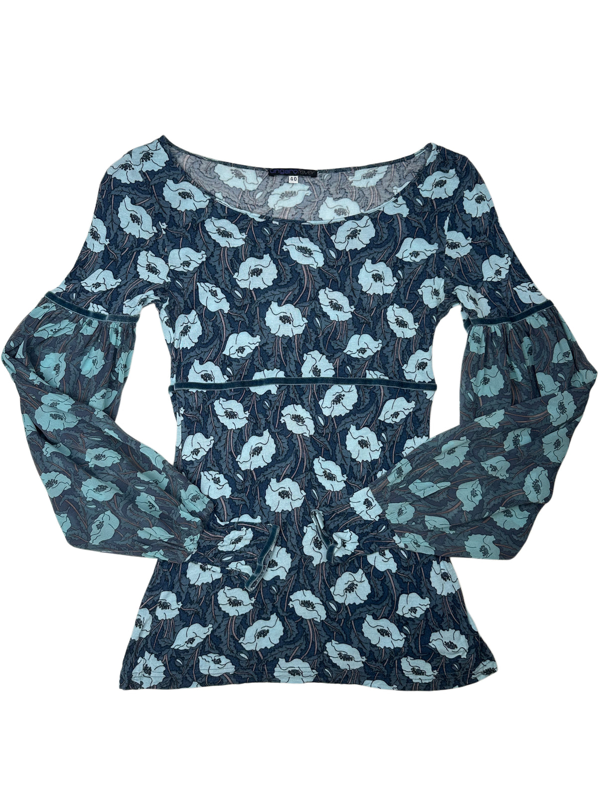 Turquoise Longsleeve Top