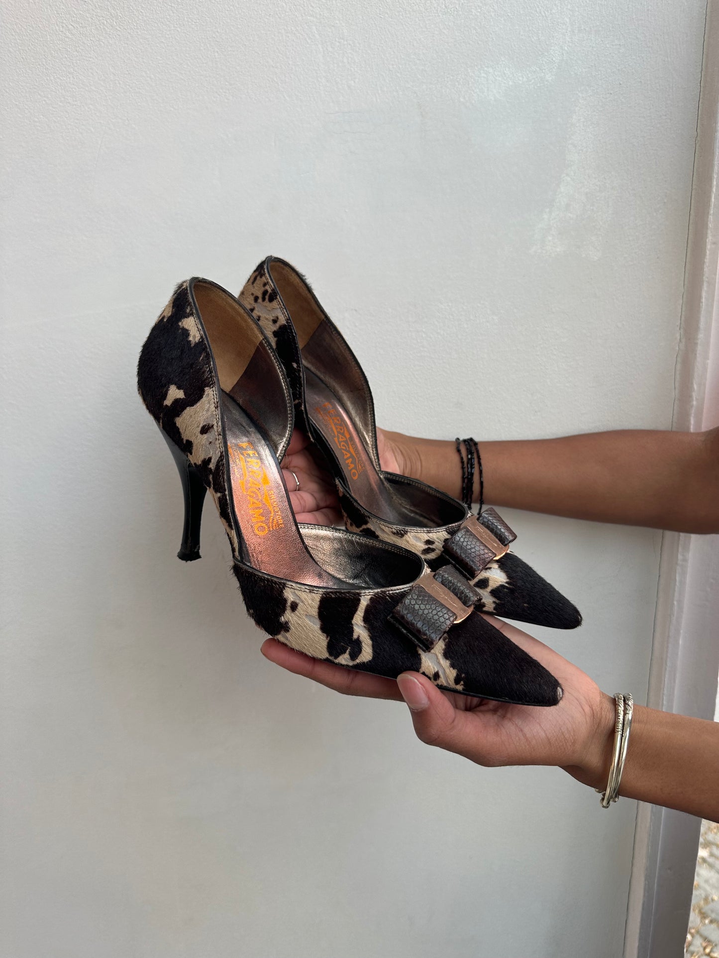 Ferragamo Kitten Heels