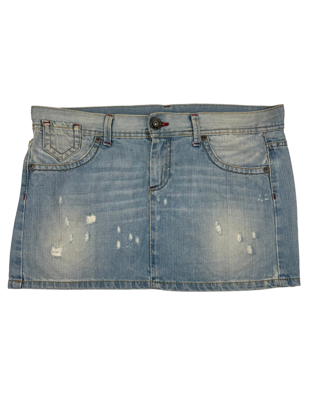 Y2K Denim Miniskirt
