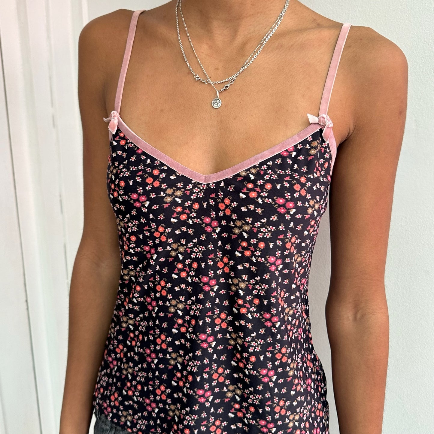 Cami mit Blumenmuster