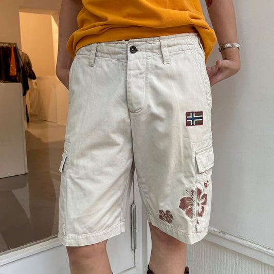 Beige Shorts