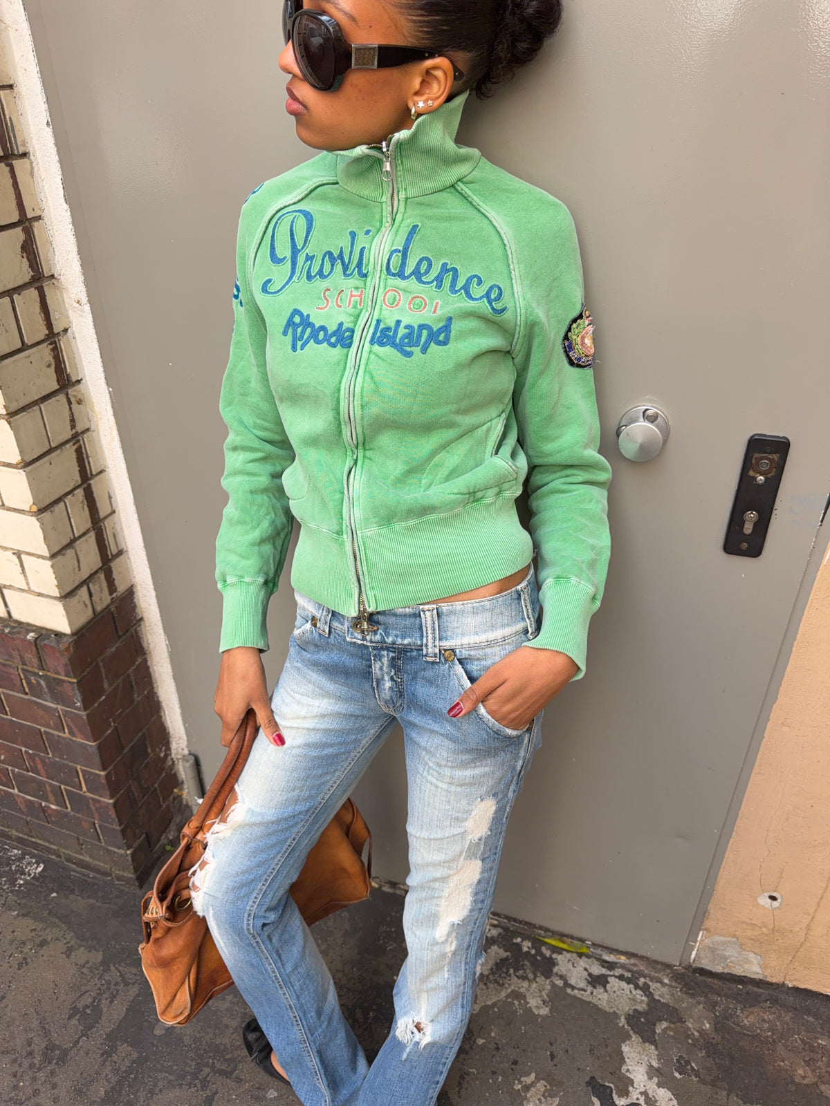 Green Zipper