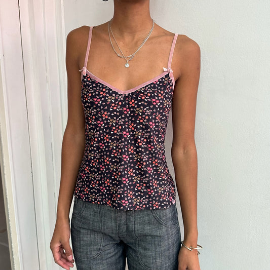 Cami mit Blumenmuster