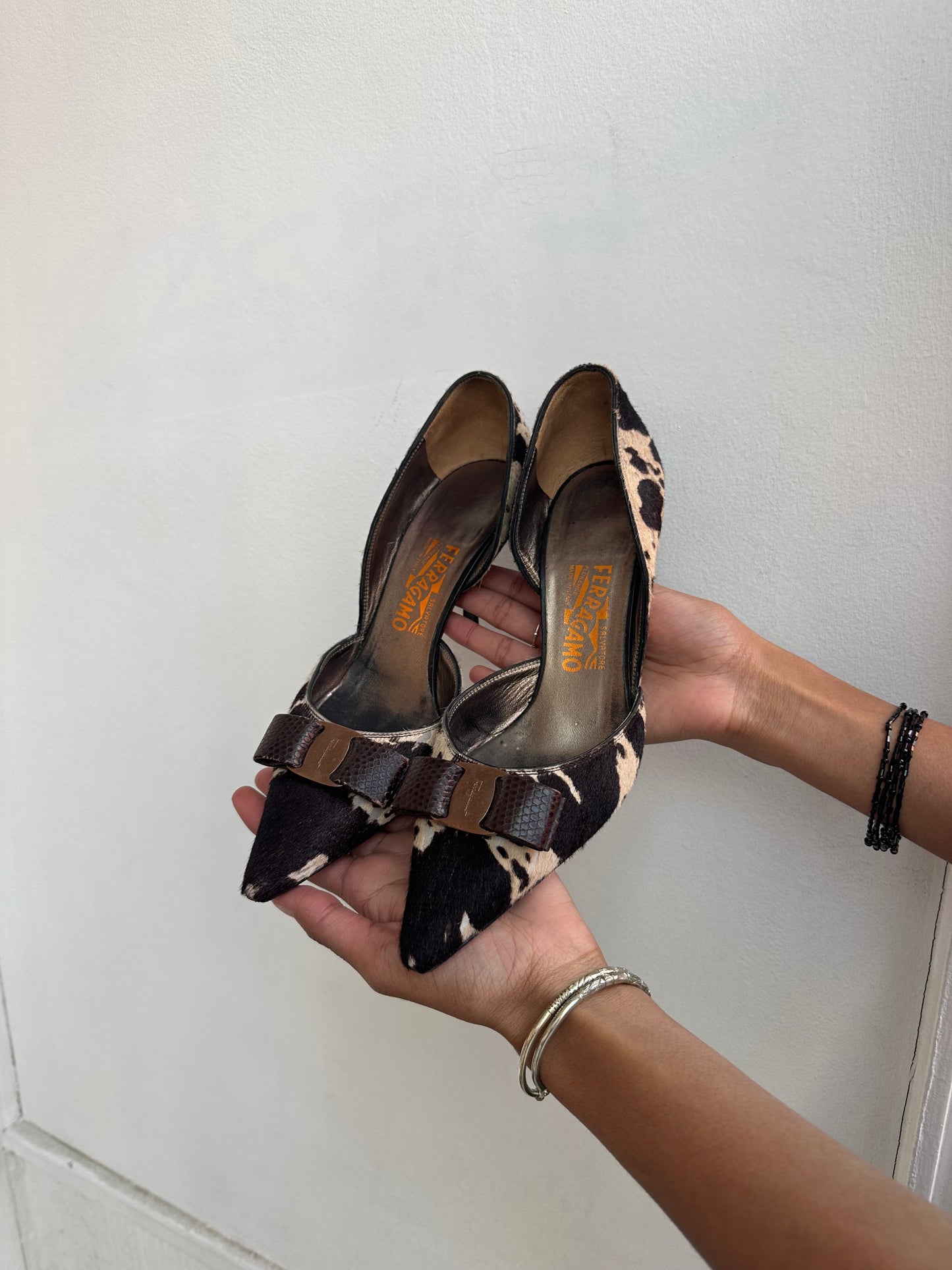 Ferragamo Kitten Heels