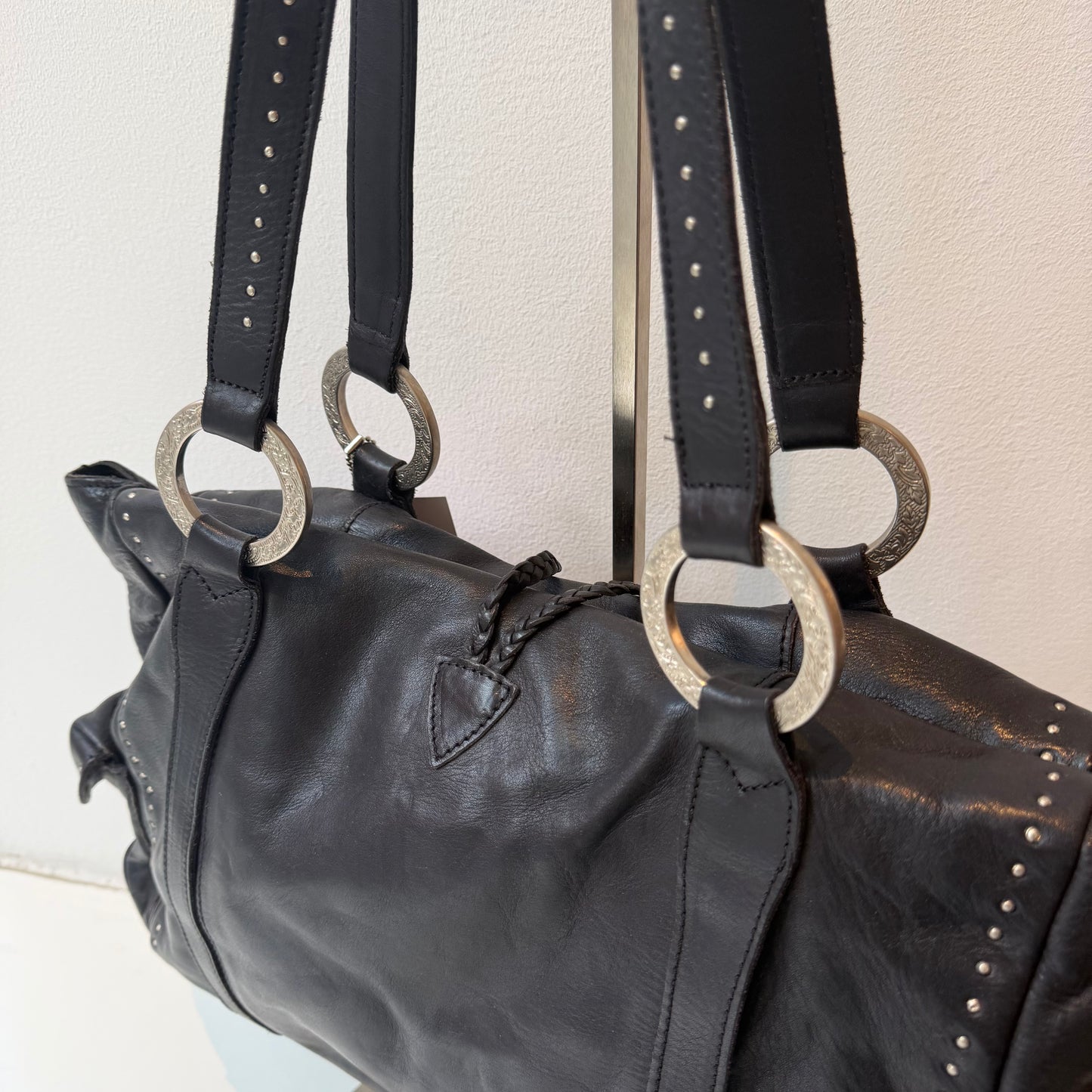 Black Leather Bag