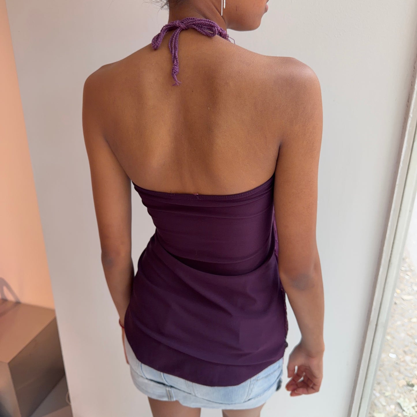 Purple Halterneck