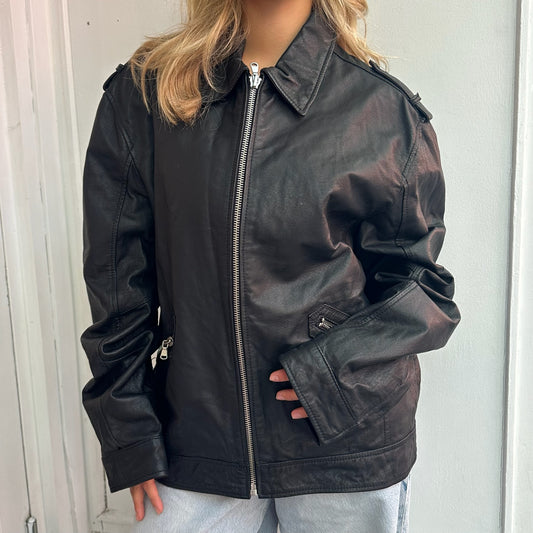 Lederjacke